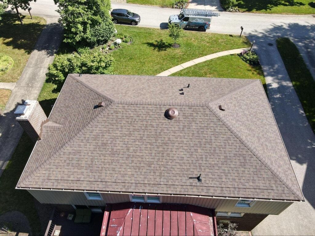 Complete roof replacement in one day