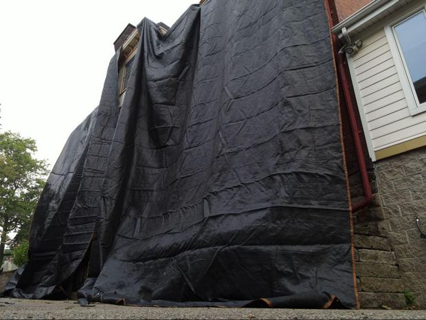 Emergency tarping in Pittsburgh
