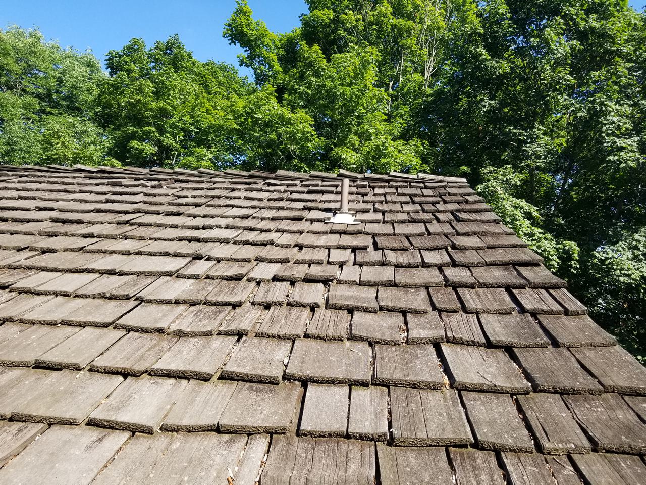 removing the roof from the roof