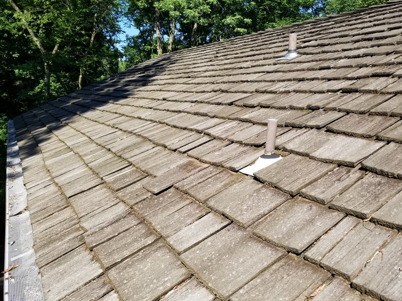 removing the roof from the roof