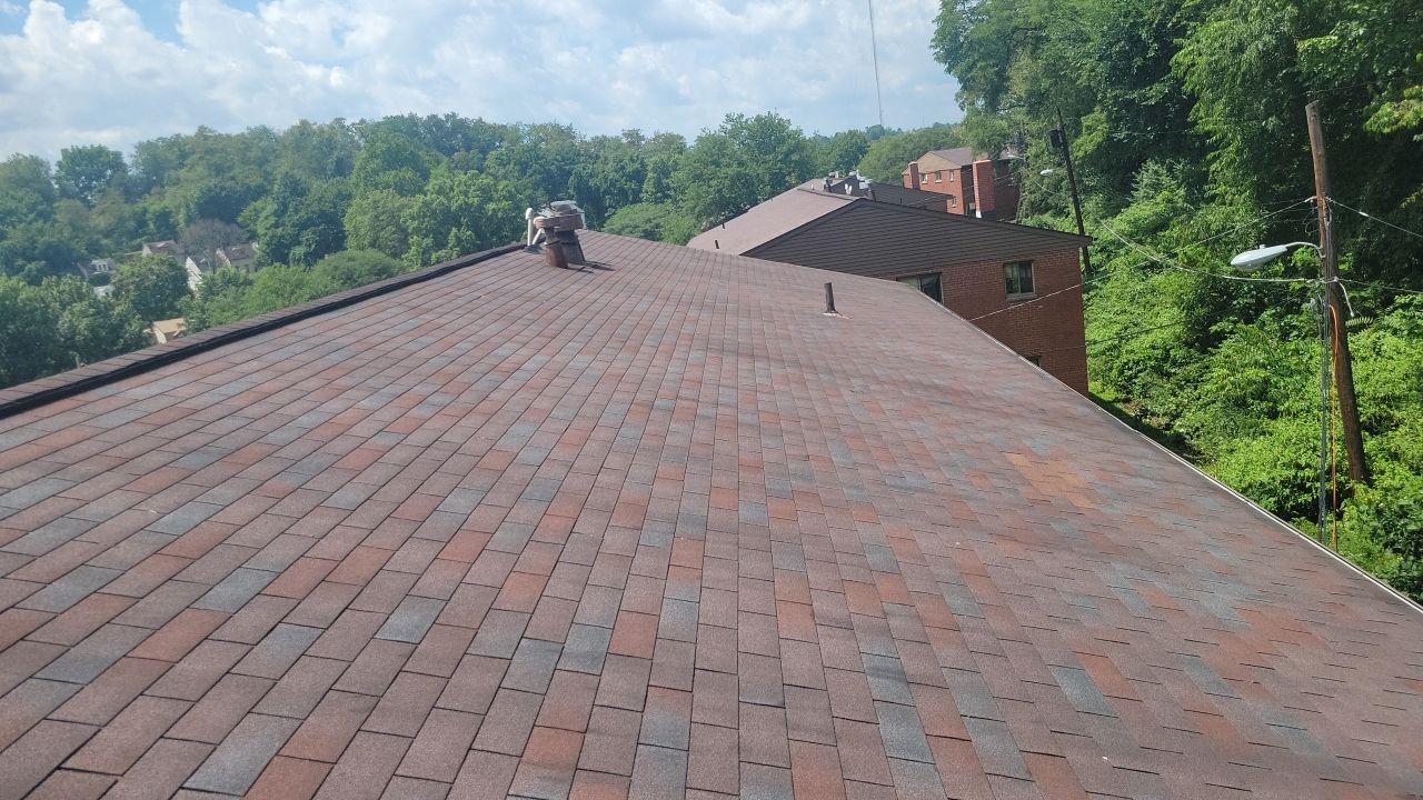 house with a new roof