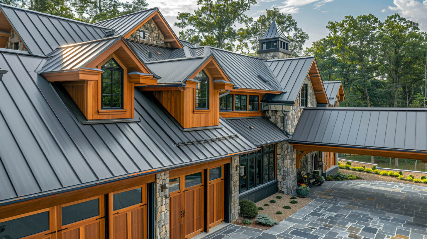 Burnished Slate Metal Roofs: Enhancing Aesthetic Appeal and Durability