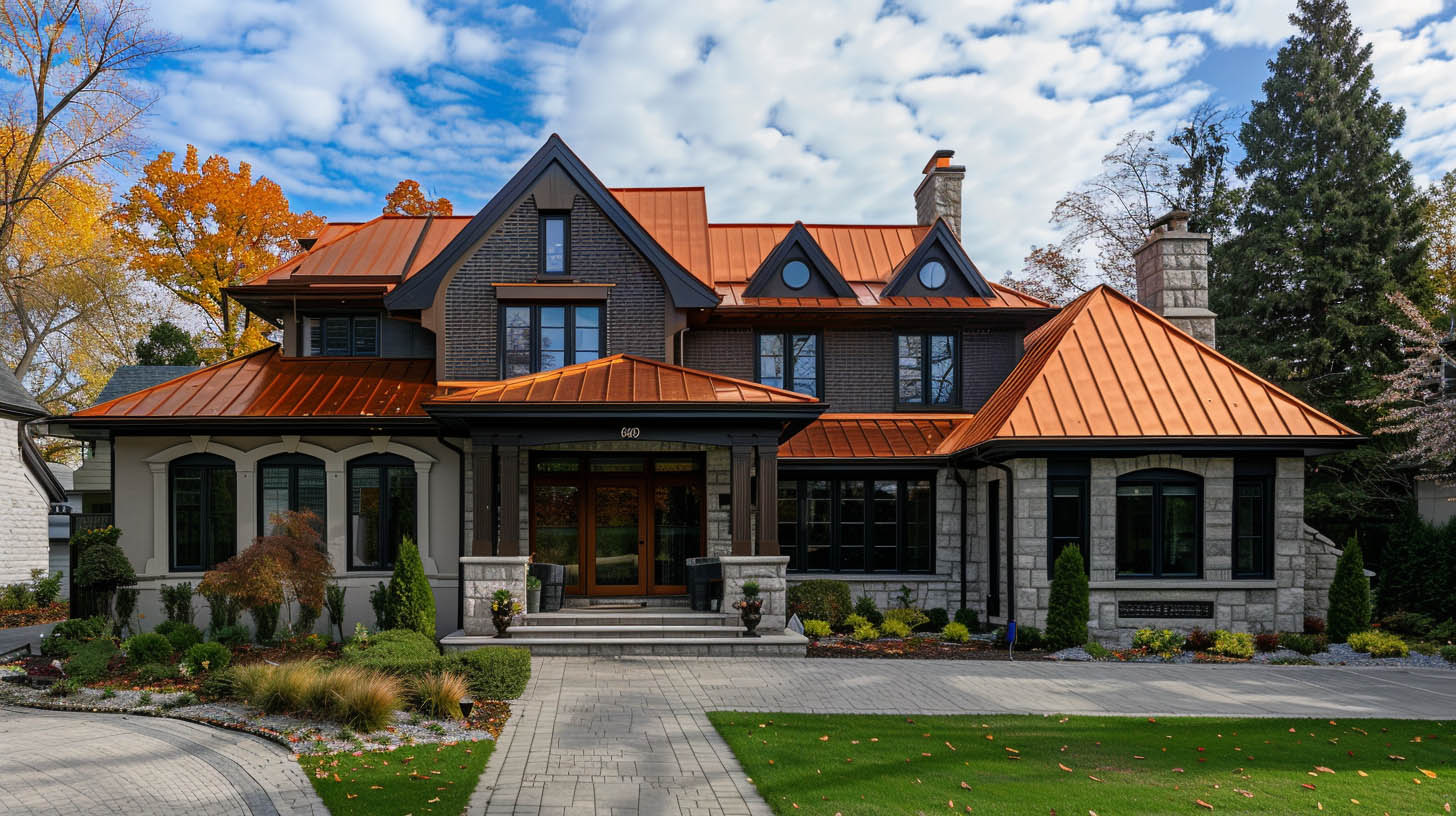 Elevating Home Aesthetics with Copper Roofing: Insights and Alternatives