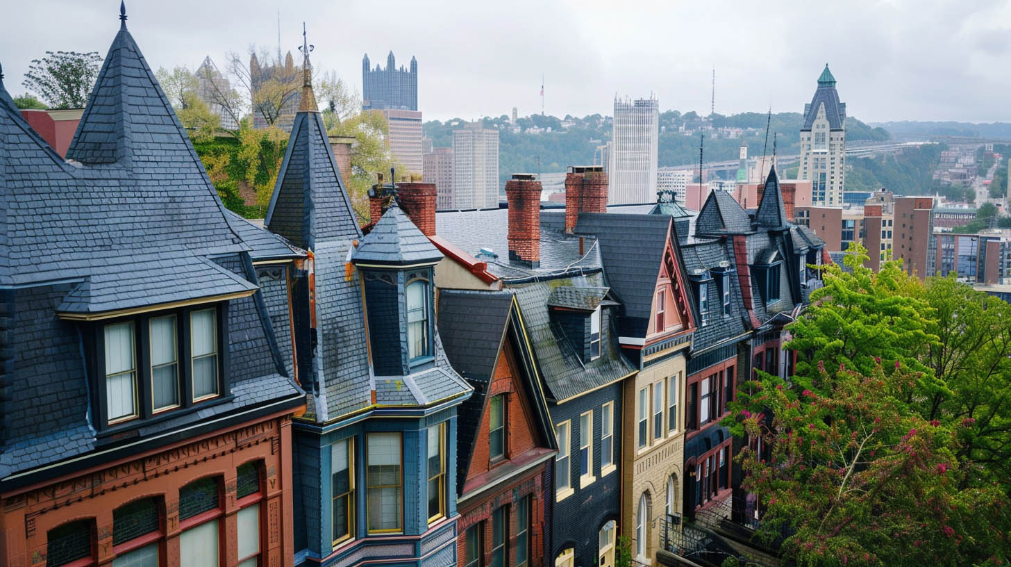 Diverse Historical Roofing Styles in Pittsburgh's Architectural Heritage